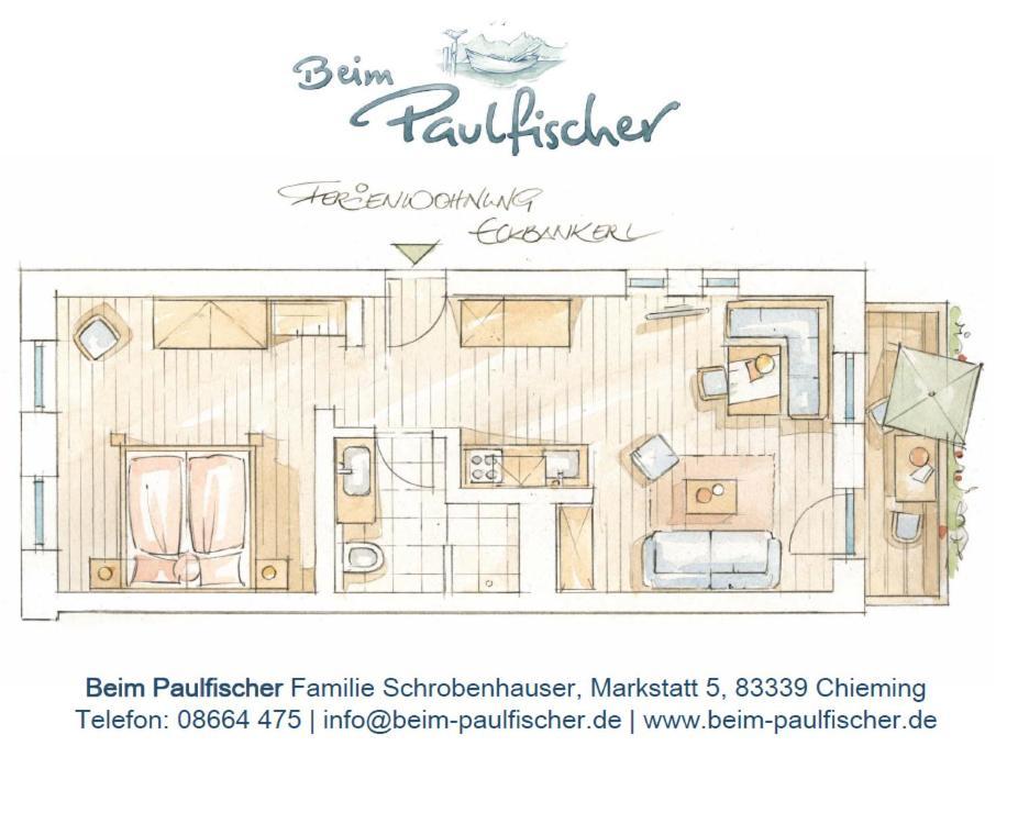 Beim Paulfischer - Eckbankerl Кімінг Екстер'єр фото